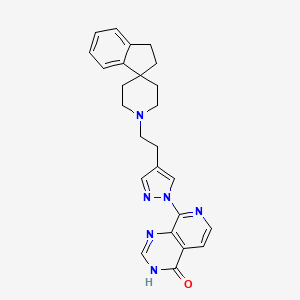 molecular formula C25H26N6O B15145387 Kdm4-IN-2 