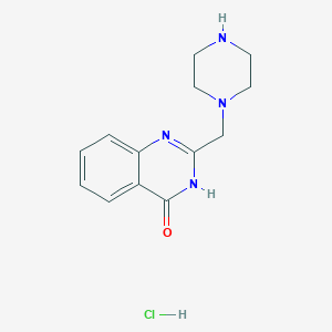 molecular formula C13H17ClN4O B15145436 C13H17ClN4O 