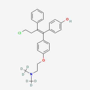 (E/Z)-4-Hydroxy Toremifene-d6