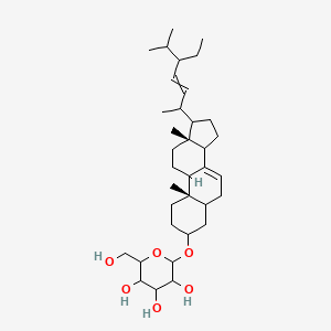 molecular formula C35H58O6 B15145551 3-O-beta-D-Glucopyranosylspinasterol 