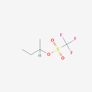 molecular formula C5H9F3O3S B1514560 Butan-2-yl trifluoromethanesulfonate CAS No. 60306-26-5
