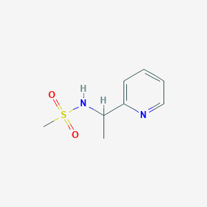 N-[1-(pyridin-2-yl)ethyl]methanesulfonamide