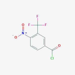 Benzoyl chloride, 4-nitro-3-(trifluoromethyl)-