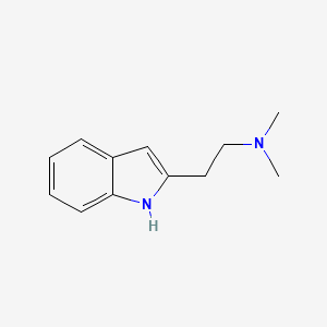 [2-(1H-indol-2-yl)ethyl]dimethylamine