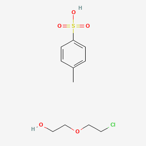molecular formula C11H17ClO5S B1514577 Ethanol, 2-(2-chloroethoxy)-, 4-methylbenzenesulfonate CAS No. 64820-21-9
