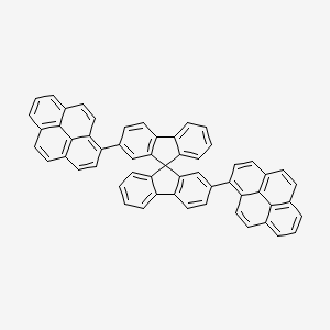 molecular formula C57H32 B1514581 2,2'-Di(pyren-1-yl)-9,9'-spirobi[fluorene] CAS No. 831222-16-3