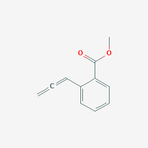 molecular formula C11H10O2 B15145823 Methyl 2-(propa-1,2-dien-1-yl)benzoate 