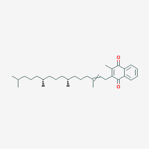 2-methyl-3-[(7R,11R)-3,7,11,15-tetramethylhexadec-2-enyl]naphthalene-1,4-dione