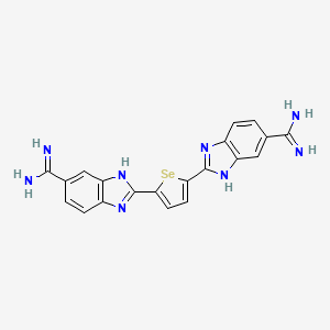 2,2'-(Selenophene-2,5-diyl)bis(1H-benzo[d]imidazole-6-carboximidamide)