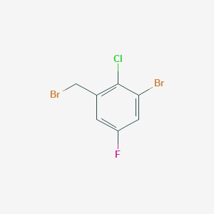 1-Bromo-3-(bromomethyl)-2-chloro-5-fluorobenzene