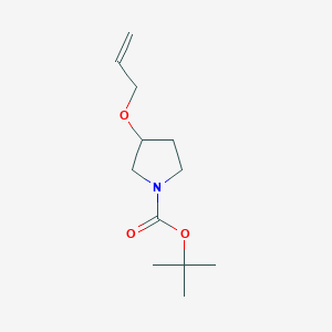 tert-Butyl 3-(prop-2-en-1-yloxy)pyrrolidine-1-carboxylate