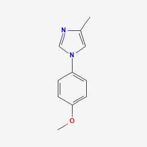 1H-Imidazole, 1-(4-methoxyphenyl)-4-methyl-