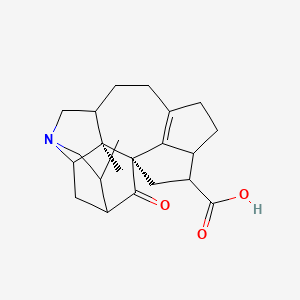 molecular formula C22H29NO3 B15145967 Daphnilongeranine C; De-N-oxide-calyciphylline A 