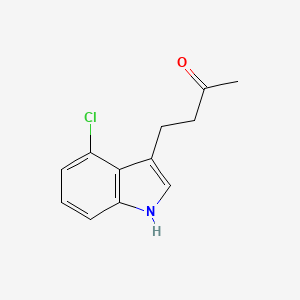 2-Butanone,4-(4-chloro-1H-indol-3-YL)-