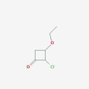 2-Chloro-3-ethoxycyclobutan-1-one