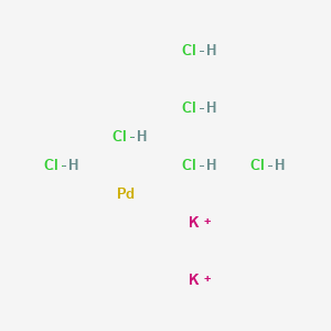 Dipotassium;palladium;hexahydrochloride