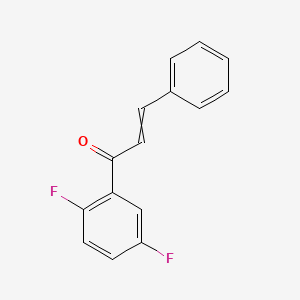 1-(2,5-Difluorophenyl)-3-phenylprop-2-en-1-one