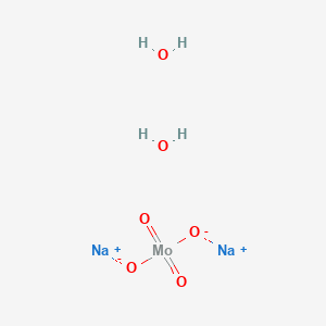 molecular formula H4MoNa2O6 B15146163 Dioxo-2,4-dioxa-3-molybda-1,5-disodapentane dihydrate 