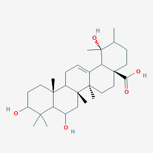 6beta,19alpha-Dihydroxyursolic acid