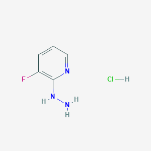 3-Fluoro-2-hydrazinylpyridine hydrochloride