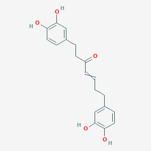 (4E)-1,7-Bis(3,4-dihydroxyphenyl)-4-hepten-3-one; 1,7-Bis-(3,4-dihydroxyphenyl)-4-hepten-3-one; Hirsutanone