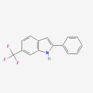 2-phenyl-6-(trifluoromethyl)-1H-indole