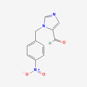 1-(4-Nitrobenzyl)-1H-imidazole-5-carbaldehyde