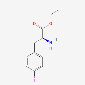 ethyl (2S)-2-amino-3-(4-iodophenyl)propanoate