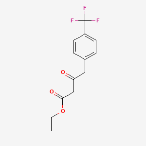 Ethyl 4-(4-(trifluoromethyl)phenyl)-3-oxobutanoate