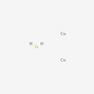 molecular formula Cu2H2Te B15146395 Dicopper tellane 