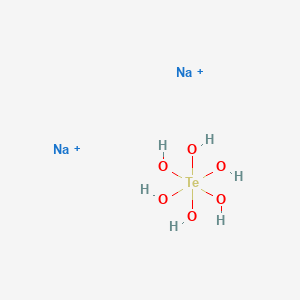 molecular formula H6Na2O6Te+2 B1514642 Telluric acid (H6TeO6), disodium salt CAS No. 20730-46-5