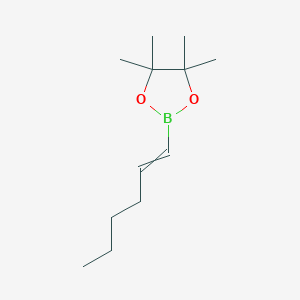 (E)-2-(hex-1-en-1-yl)-4,4,5,5-tetramethyl-1,3,2-dioxaborolane