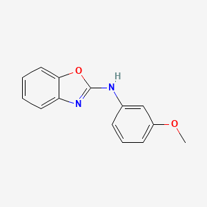 n-(3-Methoxyphenyl)benzo[d]oxazol-2-amine