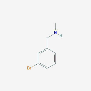 B151466 (3-Bromobenzyl)methylamine CAS No. 67344-77-8
