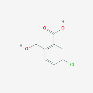 molecular formula C8H7ClO3 B15146674 5-Chloro-2-(hydroxymethyl)benzoic acid 