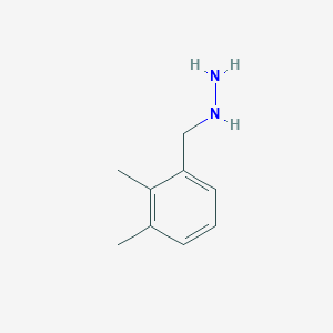 molecular formula C9H14N2 B15146706 [(2,3-Dimethylphenyl)methyl]hydrazine CAS No. 1016517-47-7