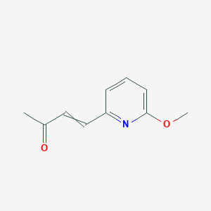 molecular formula C10H11NO2 B15146750 4-(6-methoxypyridin-2-yl)but-3-en-2-one 