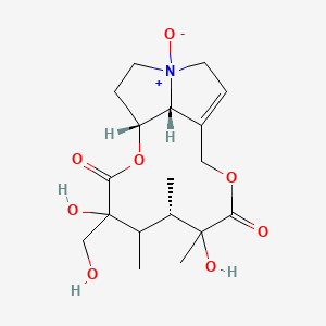 molecular formula C18H27NO8 B15146759 Sceleratine N-oxide 