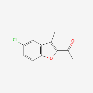 2-Acetyl-5-chloro-3-methylbenzofuran