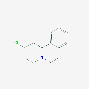 molecular formula C13H16ClN B1514677 2-Chloro-1,3,4,6,7,11b-hexahydro-2H-pyrido[2,1-a]isoquinoline 