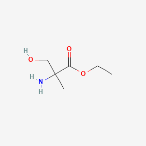 molecular formula C6H13NO3 B15146779 Ethyl 2-amino-3-hydroxy-2-methylpropanoate 