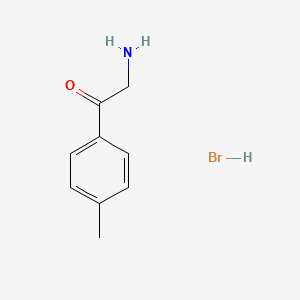 molecular formula C9H12BrNO B1514684 2-Amino-1-(p-tolyl)ethanone hydrobromide 