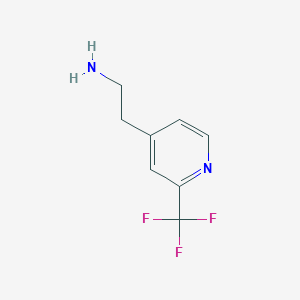 2-(2-Trifluoromethyl-pyridin-4-YL)-ethylamine