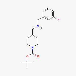 1-Boc-4-[(3-fluoro-benzylamino)-methyl]-piperidine