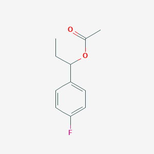 1-(4-Fluorophenyl)propyl acetate