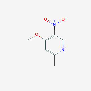 molecular formula C7H8N2O3 B1514694 4-Methoxy-2-methyl-5-nitropyridine 
