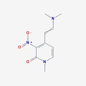 4-[2-(Dimethylamino)ethenyl]-1-methyl-3-nitropyridin-2-one