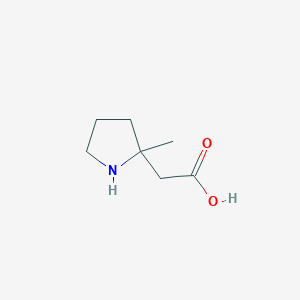 2-(2-Methylpyrrolidin-2-yl)acetic acid