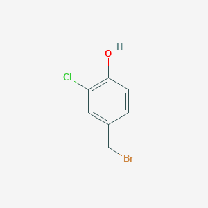 4-(Bromomethyl)-2-chlorophenol