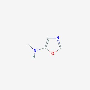 molecular formula C4H6N2O B15147029 Oxazol-5-YL-methylamine 